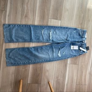 ZARA Ripped 1970s Jeans - NEW WITH TAGS